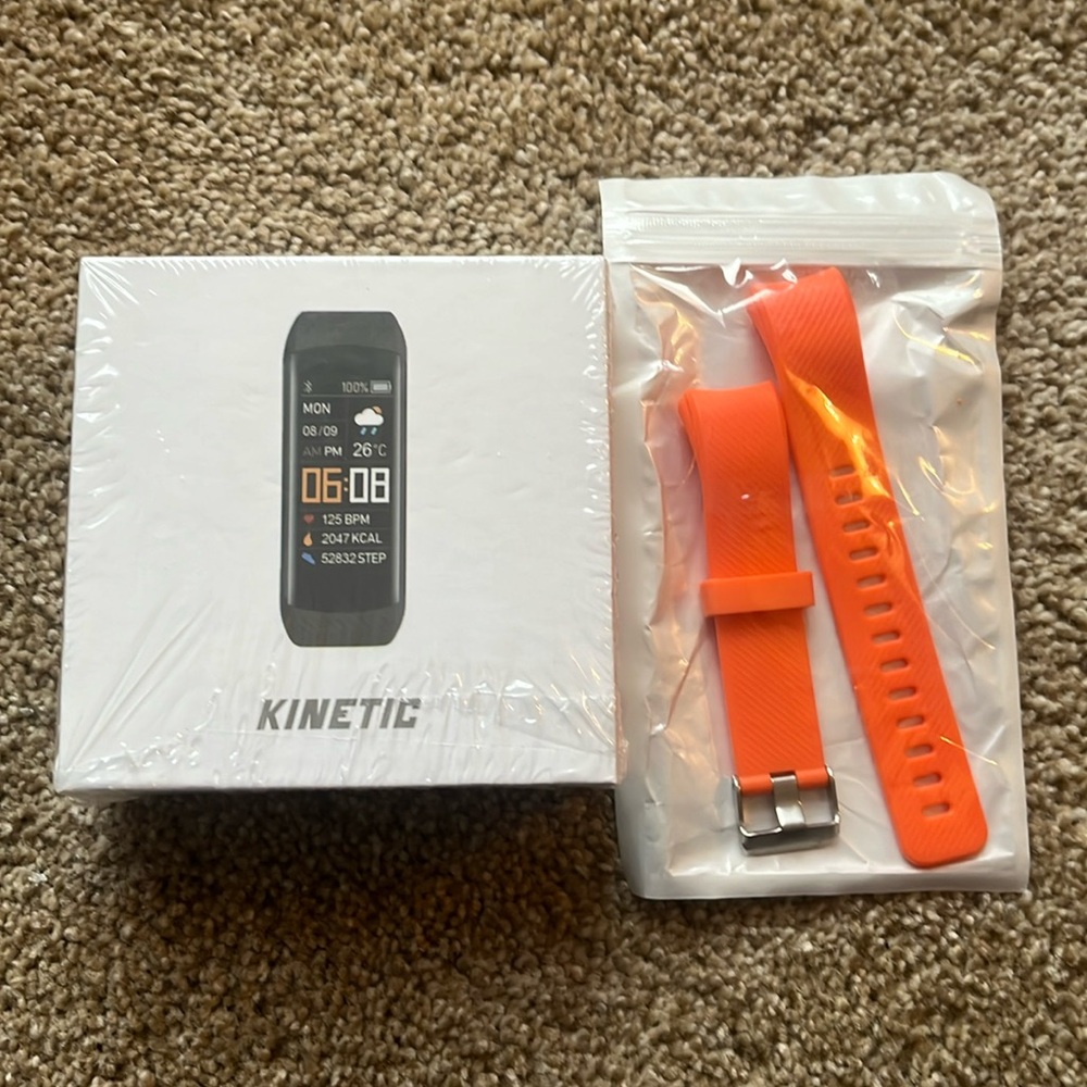 Kinetic Smart Watch Fitness Tracker